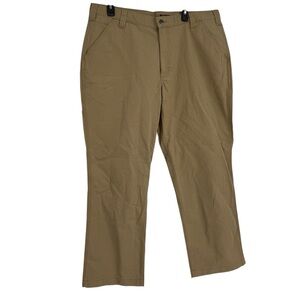 Carhartt NWT Mens Size 38x30 Relaxed Fit Rugged Flex Twill Canvas Tan Work Pants